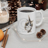 Cute Maine Coon Cat Watercolor Art Mug 11Oz