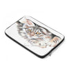 Cute Maine Coon Kitten Play Watercolor Laptop Sleeve