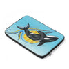 Cute Orca Sun Ink Art Laptop Sleeve
