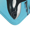 Cute Orca Whale Ink Art Bath Mat Home Decor