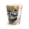 Cute Raccoon Watercolor Art Latte Mug Mug