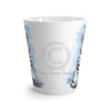Cute Silver Tabby Cat Snow Watercolor Art Latte Mug Mug