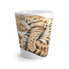 Cute Sleeping Bengal Cat Kitten Watercolor Mug 11Oz