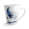 Cute Titmouse Bird Blue Latte Mug Mug