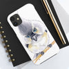 Cute Titmouse Bird Watercolor Art Case Mate Tough Phone Cases