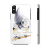 Cute Titmouse Bird Watercolor Art Case Mate Tough Phone Cases Iphone X