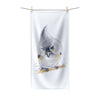 Cute Titmouse Bird Watercolor Art Polycotton Towel 30 × 60 Home Decor
