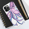 Purple Octopus Dance Ink Art Case Mate Tough Phone Cases