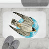 Peregrine Falcon in Flight Art Bath Mat