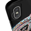 Dancing Octopus Pink On Black Art Mate Tough Phone Cases Case