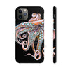 Dancing Octopus Pink On Black Art Mate Tough Phone Cases Iphone 11 Pro Max Case
