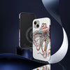 Dancing Octopus Pink On White Art Mate Tough Phone Cases Case