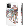Dancing Octopus Pink On White Art Mate Tough Phone Cases Iphone 11 Pro Max Case