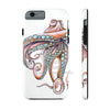 Dancing Octopus Pink On White Art Mate Tough Phone Cases Iphone 6/6S Case