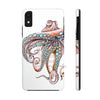 Dancing Octopus Pink On White Art Mate Tough Phone Cases Iphone Xr Case