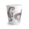 Dancing Octopus Pink Teal Art Latte Mug Mug