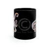 Dancing Octopus Pink Teal Art Mug 11Oz Mug