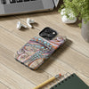 Dancing Octopus Vintage Map Nautical Mate Tough Phone Cases Case