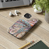 Dancing Octopus Vintage Map Nautical Mate Tough Phone Cases Case