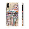 Dancing Octopus Vintage Map Nautical Mate Tough Phone Cases Iphone Xs Max Case