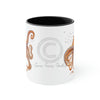 Dancing Octopus With Bubbles Accent Coffee Mug 11Oz Black /