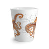 Dancing Octopus With Bubbles Art Latte Mug Mug