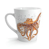 Dancing Octopus With Bubbles Art Latte Mug Mug