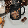 Dancing Octopus With Bubbles Art Mug 11Oz Mug