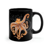 Dancing Octopus With Bubbles Art Mug 11Oz Mug
