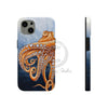 Dancing Octopus With Bubbles Blue Art Mate Tough Phone Cases Iphone 13 Case