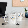 Dancing Seal Watercolor Art Mug 11Oz