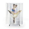Dancing Sea Lion Watercolor Art Shower Curtains 71 X 74 Home Decor