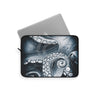 Dark Blue Octopus Kraken Tentacles Watercolor Art Laptop Sleeve