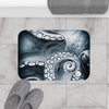 Dark Blue Tentacles Bath Mat Home Decor