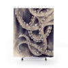 Dark Octopus Tentacles Watercolor Art Shower Curtains 71 X 74 Home Decor
