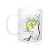 Deer Tribal Ink Art Mug 11Oz