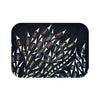 Doodles Pattern Black Bath Mat Small 24X17 Home Decor