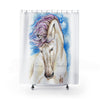 Dream Andalusian Horse Watercolor Shower Curtains 71X74 Home Decor