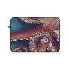 Coral Reef Octopus Exotic Watercolor Art Laptop Sleeve