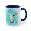 Hummingbird Blue Sky Art Accent Coffee Mug, 11oz