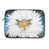 Eagle Gaze Watercolor Ink Art Laptop Sleeve 13