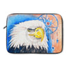 Eagle Dream Catcher Watercolor Ink Art Laptop Sleeve 13