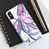 Purple Octopus Dance Ink Art Case Mate Tough Phone Cases