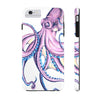 Purple Octopus Dance Ink Art Case Mate Tough Phone Cases