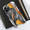 Emperor Penguin Love Watercolor Art Case Mate Tough Phone Cases