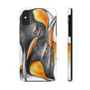 Emperor Penguin Love Watercolor Art Case Mate Tough Phone Cases Iphone X