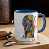 Emperors Penguins Love Watercolor Art Accent Coffee Mug 11Oz
