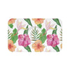Exotic Tropical Flowers Hibiscus And Bird Of Paradise Dark Large 34X21 Home Decor