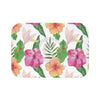 Exotic Tropical Flowers Hibiscus And Bird Of Paradise Dark Small 24X17 Home Decor