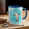 Hummingbird Blue Sky Art Accent Coffee Mug, 11oz